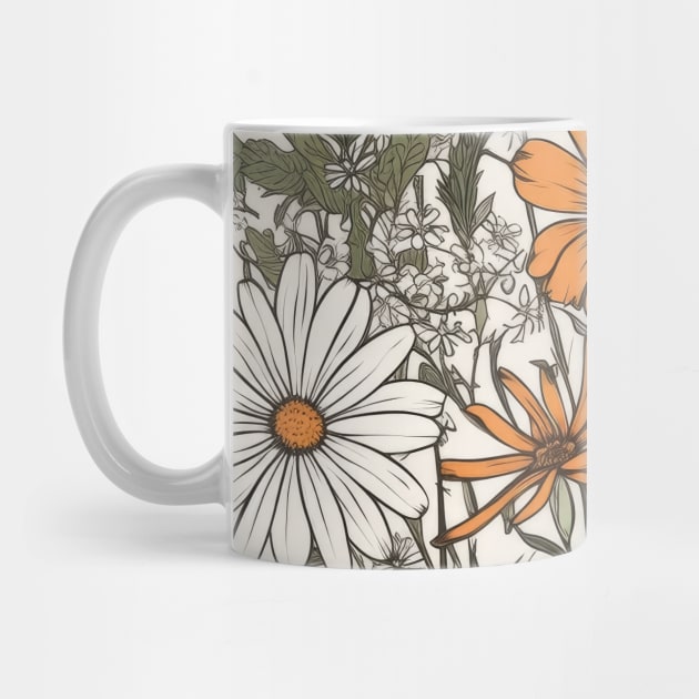 Wildflowers - Botanical Bliss 05 by Floral Decor Shop